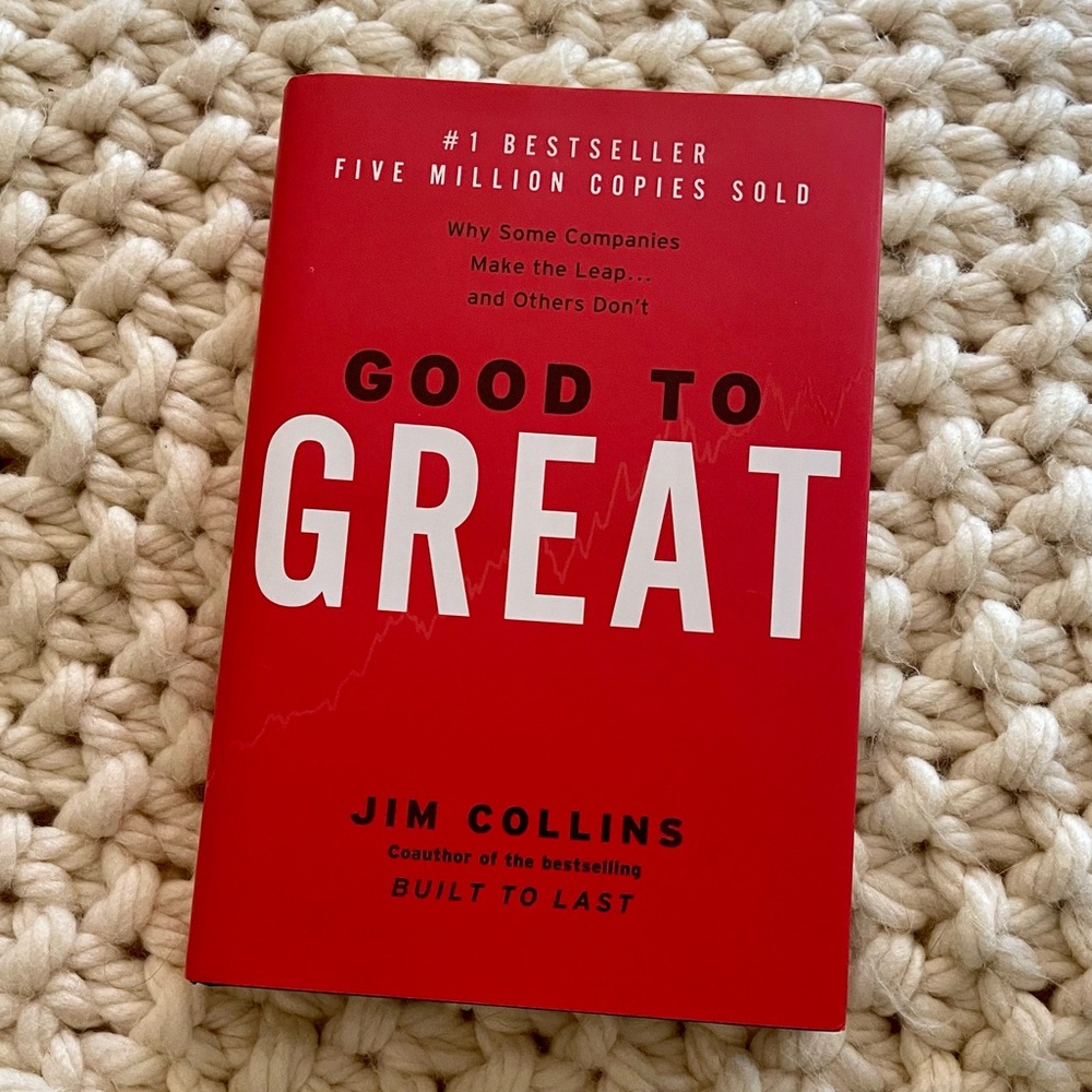 Good To Great Hardcover Book